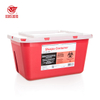 Abfall scharfen Behälter rot 1QT 2qt 5qt 1Gal 2Gal 6Gal