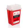 Abfall scharfen Behälter rot 1QT 2qt 5qt 1Gal 2Gal 6Gal