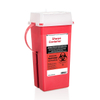 Abfall scharfen Behälter rot 1QT 2qt 5qt 1Gal 2Gal 6Gal